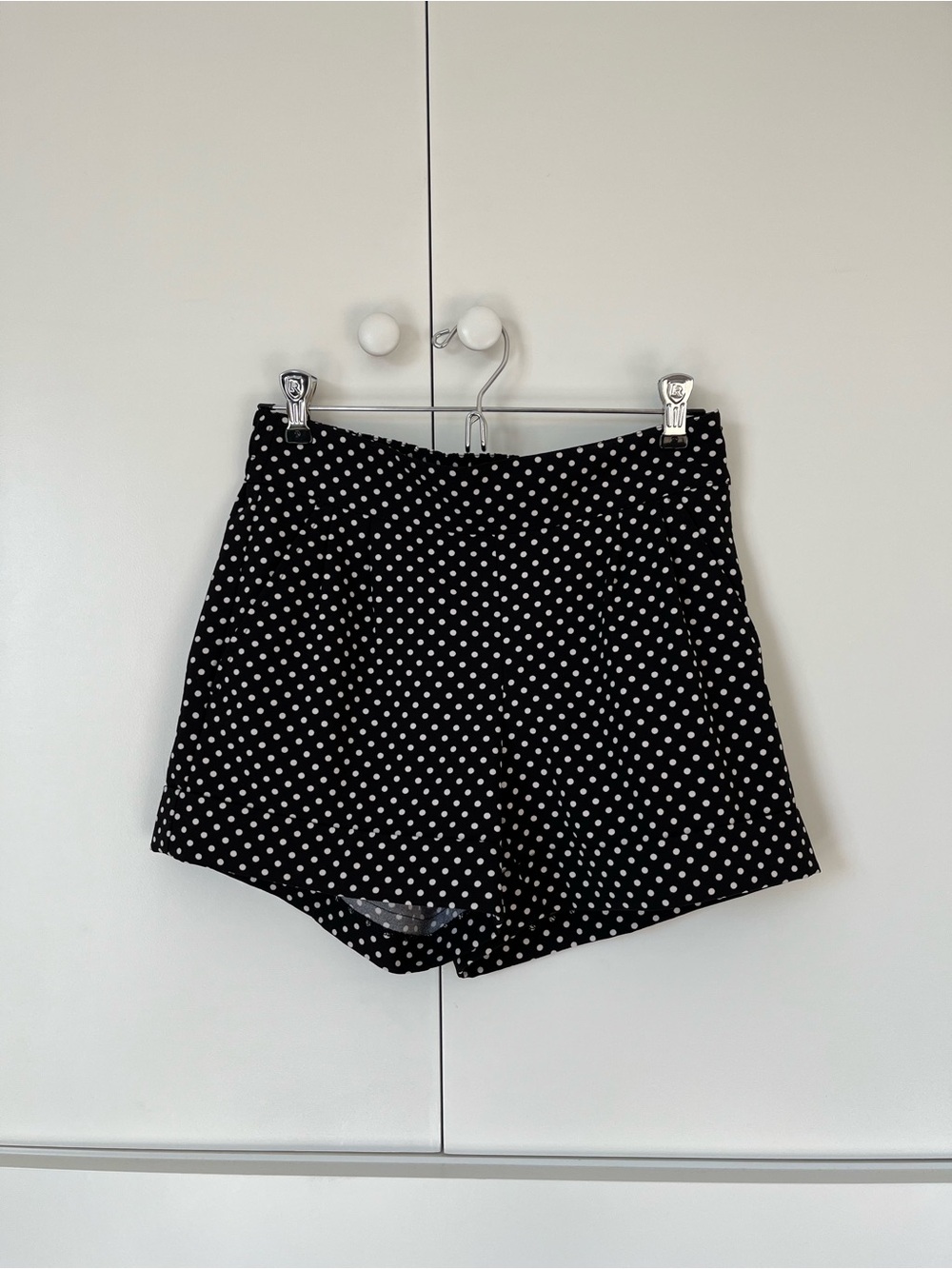 Black Polka Dot Women’s Shorts